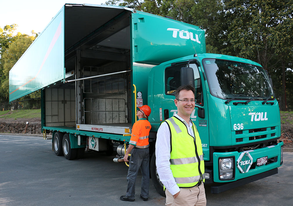 Toll Express Delivers Australian First - Truck & Bus News