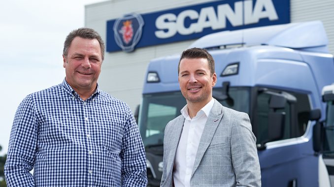 Mark ten Broeke and Dean Dal Santo of Scania Australia
