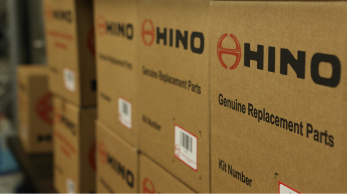 Hino parts warehouse story