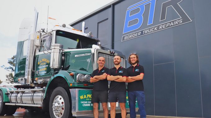 Left to right Peter McGregor, Lindsay McGregor, and Timothy McGregor