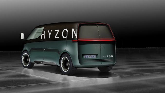 hyzon van rear hires