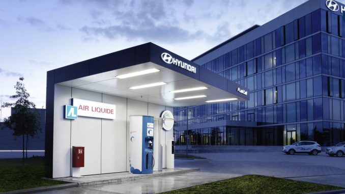 hydrogen fuel cell fuelling station