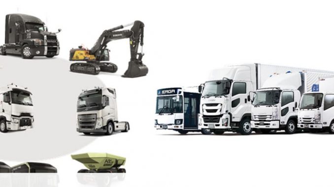 Volvo Isuzu line up