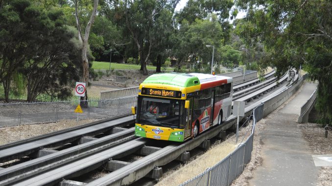 Scania Handover for DIT Adelaide for O-bahn hybrid4