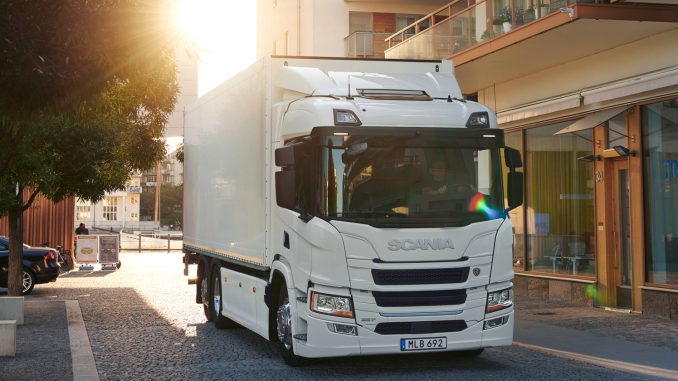 Scania Battery Electric distribution truck