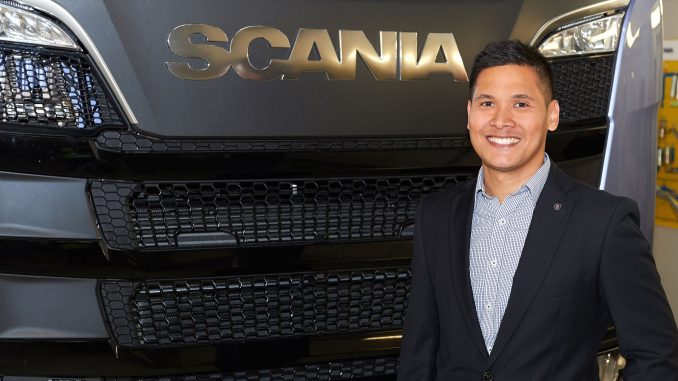 Scania Vehicle Connected Driver Services Manager Richard Bain