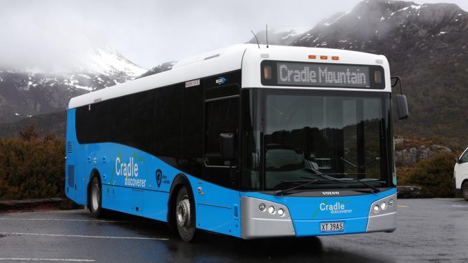 VB B5LH Hybrid McDermott's Coaches Cradle Mountain