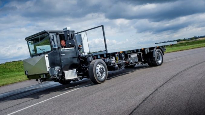 Volta electric engineering test truck