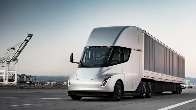 Tesla Semi Truck Electric